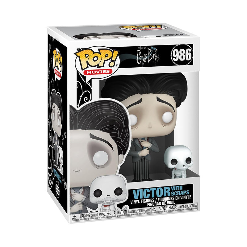 Funko POP! Movies: Corpse Bride-Victor Van Dort - the Corpse Bride - Collectable Vinyl Figure - Gift Idea - Official Merchandise - Toys for Kids & Adults - Movies Fans - Model Figure for Collectors