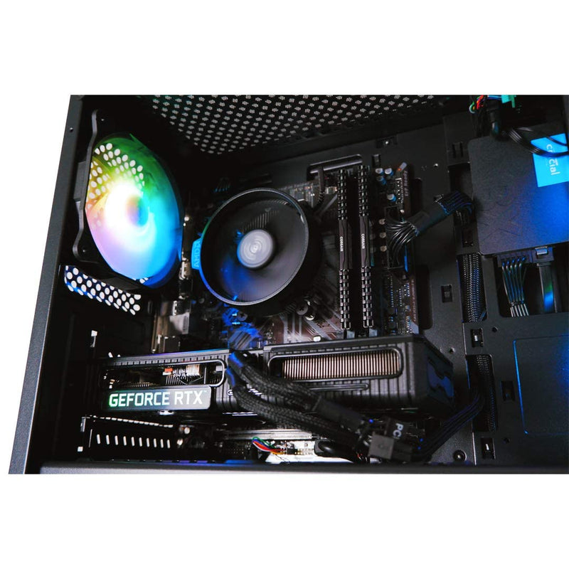 ADMI | Gaming PC Computer Gaming, AMD Ryzen 5 3600 4.2GHz RTX 3060 12GB Desktop PC • 16GB 3200MHz • 1TB SSD • 600Mbps Wifi • PC Gaming, Gaming Computer • Windows 10