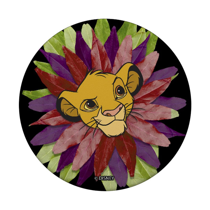 Disney The Lion King Kid Simba With A Leaf Mane PopSockets Swappable PopGrip