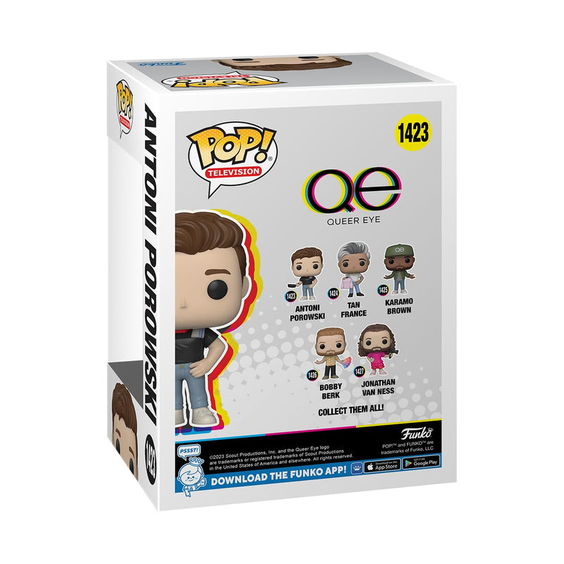 Funko POP! TV: Queer Eye - Antoni Porowski - Collectable Vinyl Figure - Gift Idea - Official Merchandise - Toys for Kids & Adults - TV Fans - Model Figure for Collectors and Display