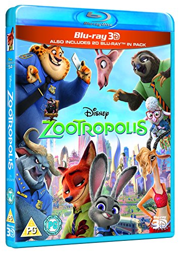 Zootropolis [Blu-ray 3D + Blu-ray] [2016]