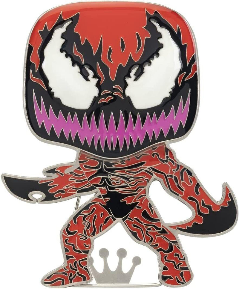 Venom Funko Pop Pins Party Favors Set - Bundle with 2 Venom Collectible Pins for Kids, Teens Plus Stickers | Marvel Venom Figurine Pins (4"), Venom Pin, Venom Enamel Pin, Marvel Pin, Marvel Enamel