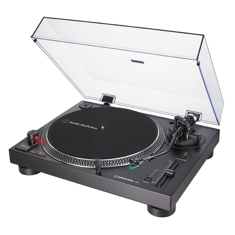 Audio Technica AT-LP120XUSB-BK USB Turntable -Direct Drive - Fully Manual - USB (Black)