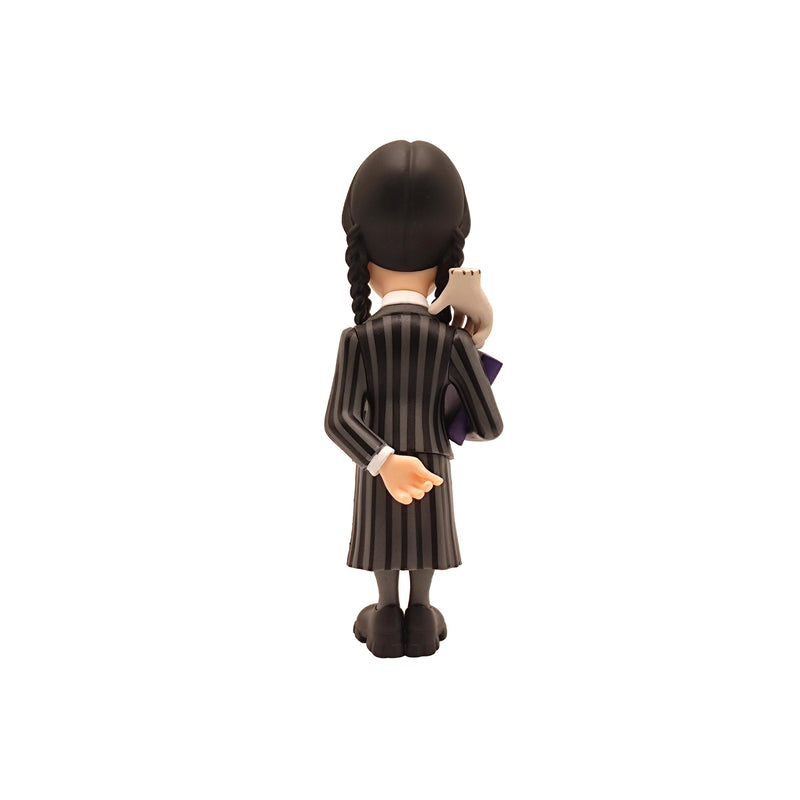 MINIX Bandai Wednesday Addams With Thing Model | Collectable Wednesday And Thing Figure From The Wednesday TV Series | Bandai Wednesday Toys Range | Collect Your Favourite Wednesday Figures