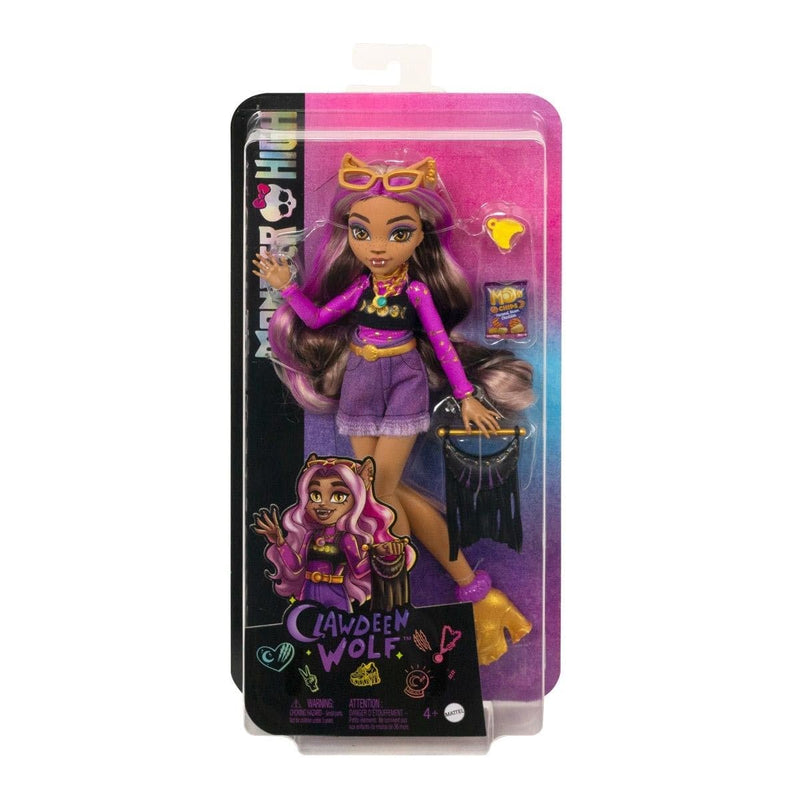 Monster High Clawdeen Wolf Day Out Clawsome Warewolf Fashion Doll Mattel