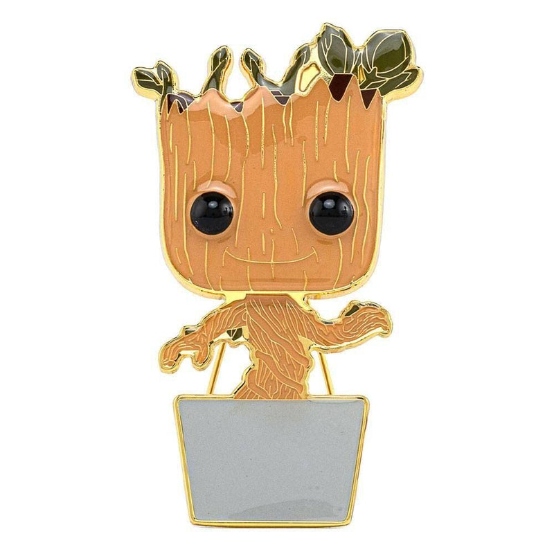 Funko Enamel Pin: Baby Groot - 1/6 Odds for Rare Chase Variant - Guardians Of the Galaxy Enamel Pins - Cute Collectable Novelty Brooch - for Backpacks & Bags - Gift Idea - Official Merchandise