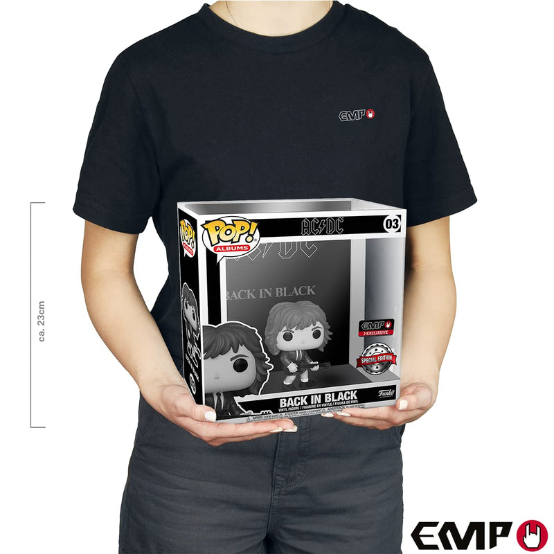 Funko Pop! Albums: AC/DC - Back In Black - Black & White - Music - Collectable Vinyl Figure - Gift Idea - Official Merchandise - Toys for Kids & Adults - Music Fans - Model Figure for Collectors