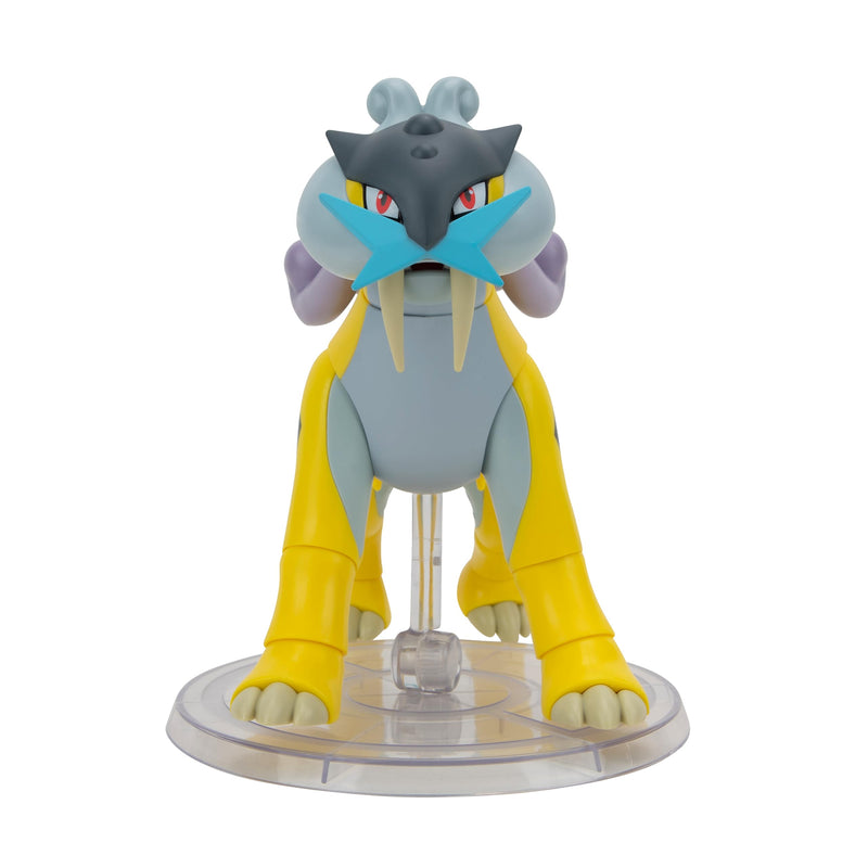 Pokémon Select Raikou Super-Articulated 6-inch - Authentic Details Select Series