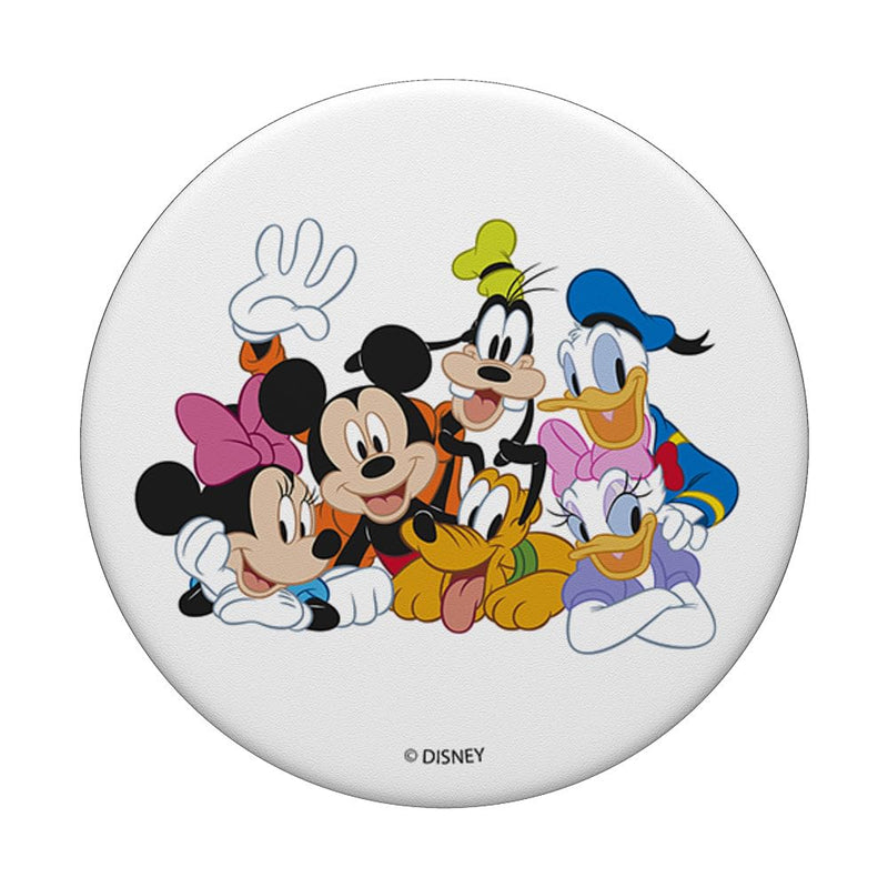 Disney Mickey And Friends Family Group Portrait PopSockets Swappable PopGrip