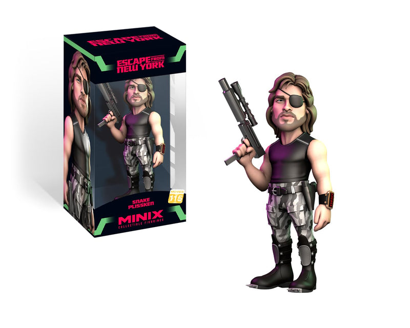 MINIX Bandai Snake Plissken Model | Collectable Snake Figure From Escape from New York Movie | Bandai Snake Toys Range | Collect Your Favourite Snake Figures | Escape from New York Merchandise