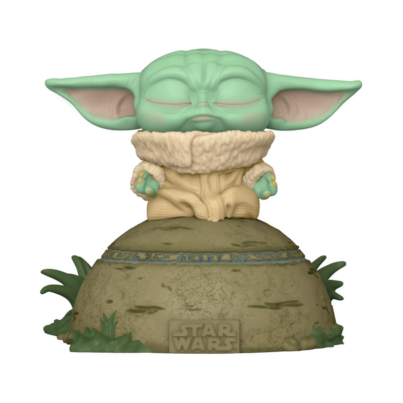 Funko Pop! Deluxe: Star Wars: the Mandalorian - Grogu Using Force (the Child, Baby Yoda) - (Grogu Using Force (the Child, Baby Yoda), Baby Yoda) Using the Force - Collectable Vinyl Figure - Gift Idea