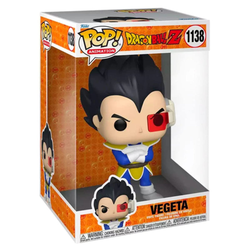 Funko Pop! Jumbo: Dragonball Z - Vegeta - Dragon Ball - Collectable Vinyl Figure - Gift Idea - Official Merchandise - Toys for Kids & Adults - Anime Fans - Model Figure for Collectors and Display