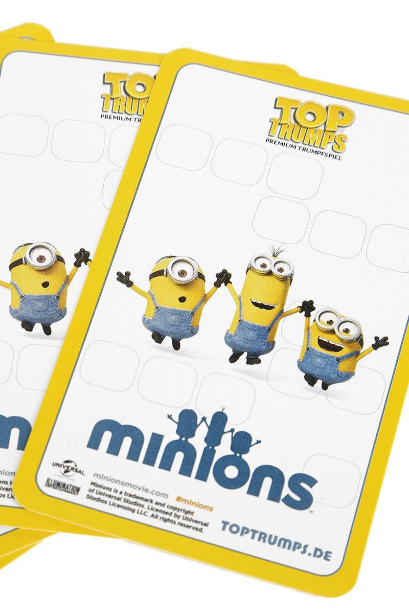 Winning Moves 62103 - Top Trumps: Minions - Card game, Quartet