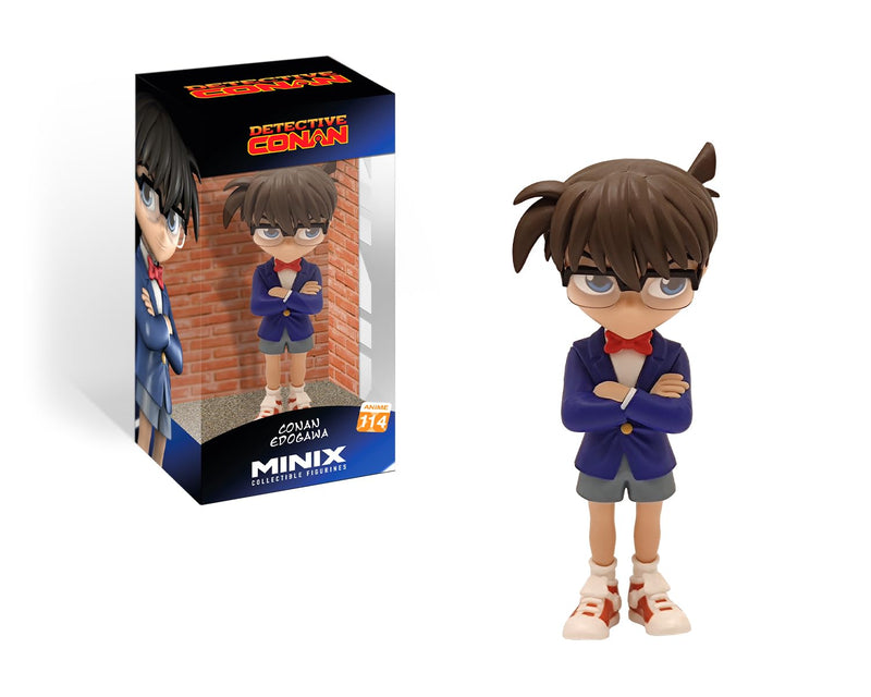 MINIX Bandai Detective Conan Model | Collectable Conan Edogawa Figure | Bandai Manga And Anime Toys Range | Collect Your Favourite Detective Conan Figures For An Anime Merchandise Collection