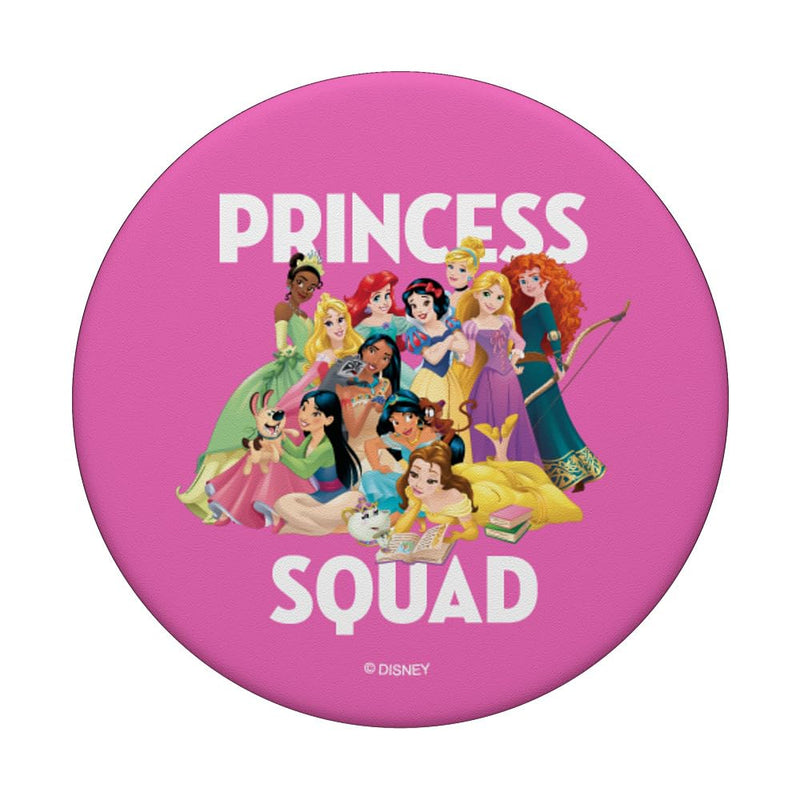 Disney Princess Squad Hot Pink PopSockets Swappable PopGrip