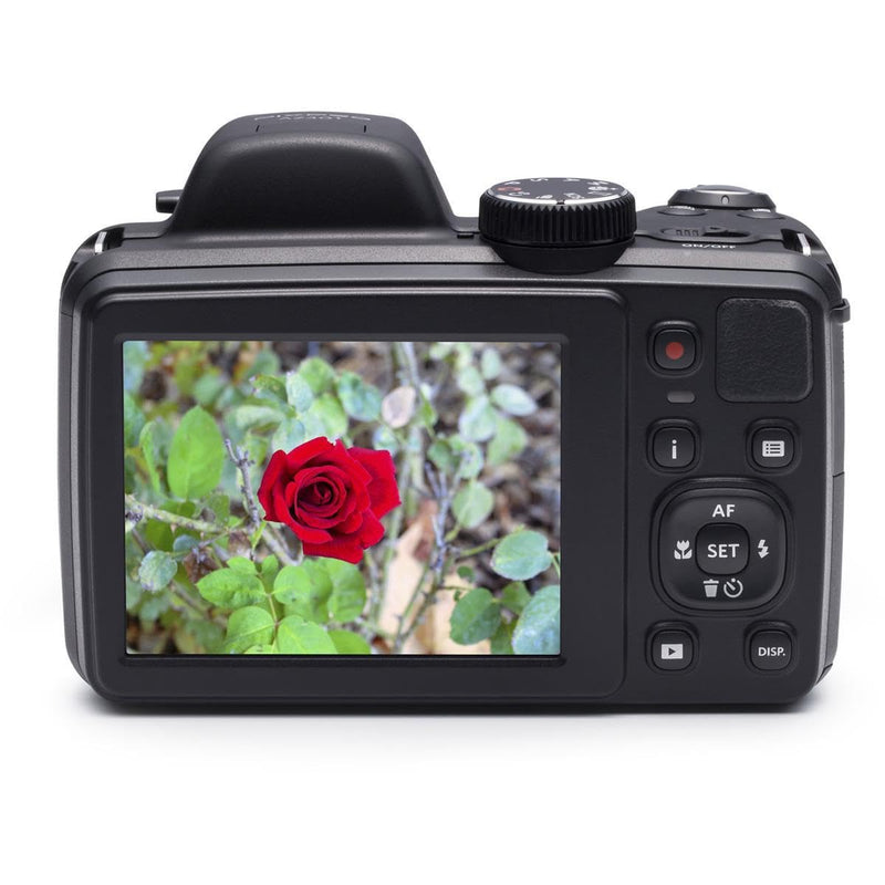 Kodak PIXPRO Astro Zoom AZ401-BK 16MP Digital Camera with 40X Optical Zoom and 3" LCD (Black)