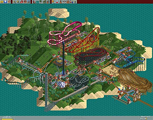 RollerCoaster Tycoon 9 Mega Pack (PC DVD)