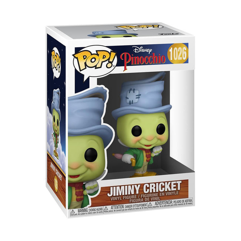 Funko POP! Disney: Pinocchio - Street Jiminy Cricket - Collectable Vinyl Figure - Gift Idea - Official Merchandise - Toys for Kids & Adults - Movies Fans - Model Figure for Collectors