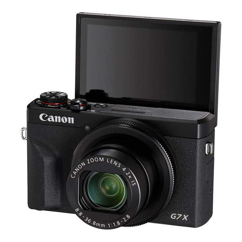Canon PowerShot Digital Camera [G7 X Mark III] with Wi-Fi & NFC - International Version - Black