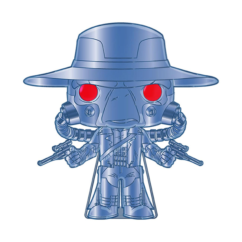 Funko Pop! Large Enamel Pin Star Wars: Clone Wars - Cad Bane - Star Wars Enamel Pins - Cute Collectable Novelty Brooch - for Backpacks & Bags - Gift Idea - Official Merchandise