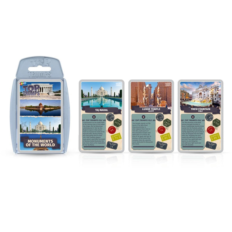 Top Trumps Monuments of the World Card Game