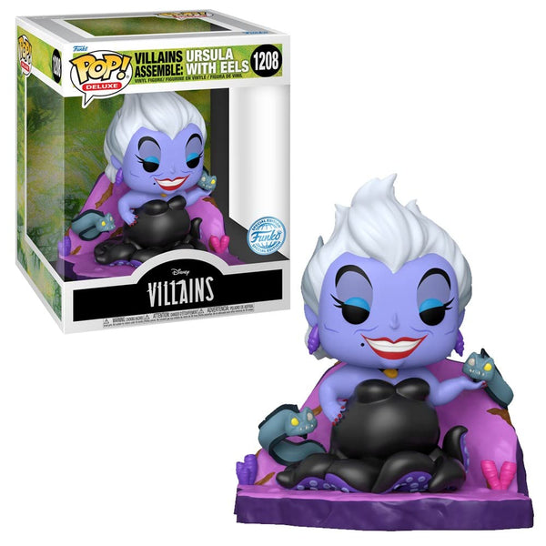 Funko Pop! Deluxe: Disney Villains Assembly: Ursula with Eels (Assembly) (Special Edition) #1208 Vinyl Figure