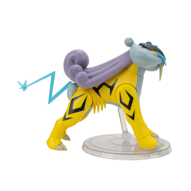 Pokémon Select Raikou Super-Articulated 6-inch - Authentic Details Select Series