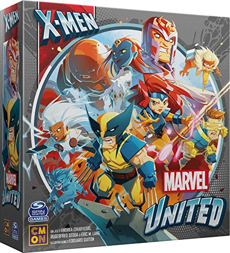 Asmodee - Marvel Board Game, CMNMUN11FR, X-Men United