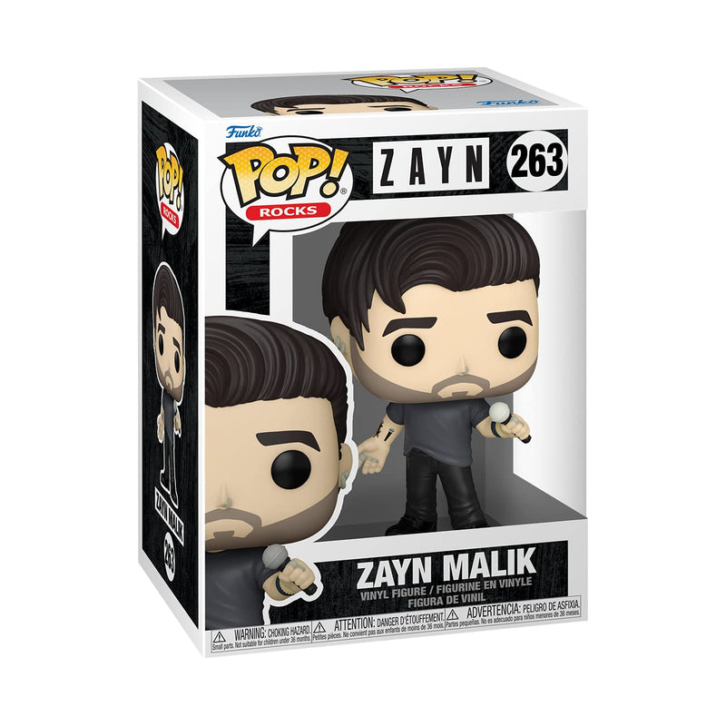 Funko POP! Rocks: Zayn Malik - ZAYN - Collectable Vinyl Figure - Gift Idea - Official Merchandise - Toys for Kids & Adults - Music Fans - Model Figure for Collectors and Display