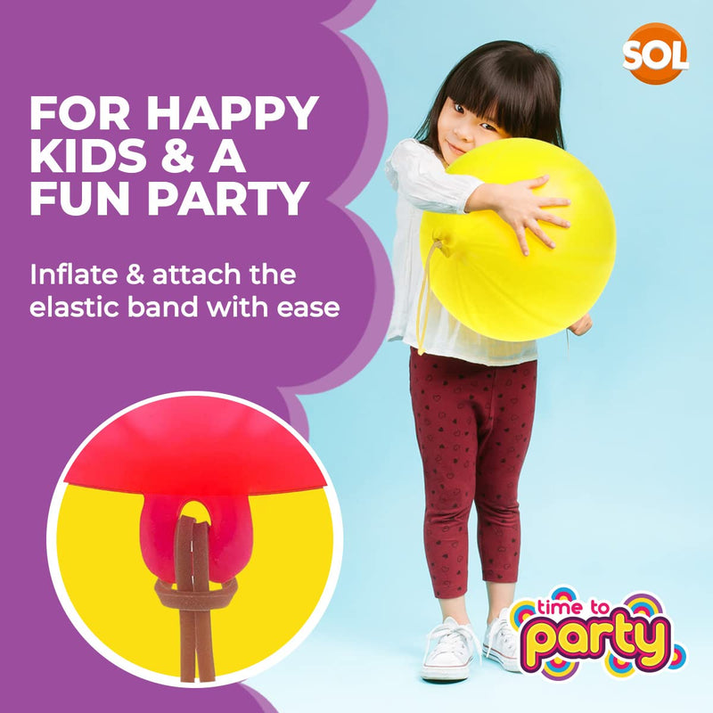 jaunty partyware 25 Large Punch Balloons for Kids Ideal Party Bag Fillers for Kids | 12" Premium Quality | Punch Balloons for Party Bags Fillers for Kids | Punch Balloon Kids Party Bag Fillers