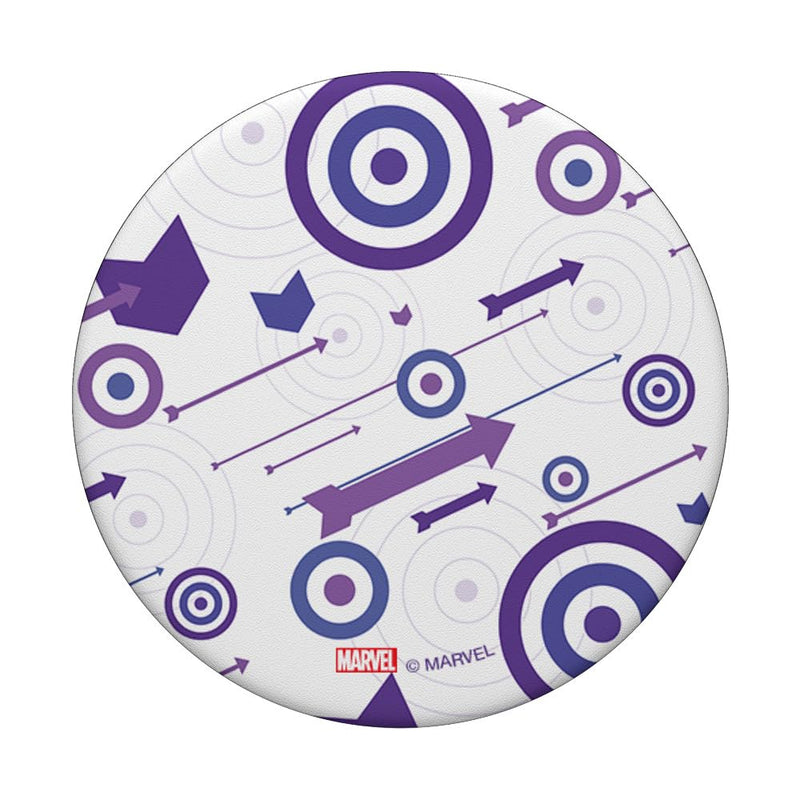 Marvel Hawkeye Arrows and Target Print PopSockets Swappable PopGrip