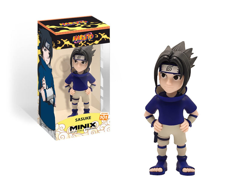 MINIX Bandai Sasuke Uchiha Model | Collectable Sasuke Figure | Bandai Manga And Anime Toys Range | Collect Your Favourite Naruto Figures For An Anime Merchandise Collection