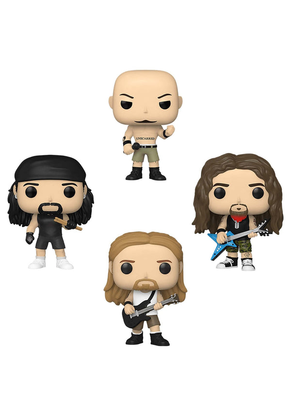 Funko POP! Rocks: Pantera - Phil Anselmo - 4pk - Collectable Vinyl Figure - Gift Idea - Official Merchandise - Toys for Kids & Adults - Music Fans - Model Figure for Collectors and Display