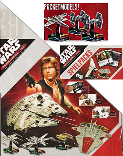 :Star War Pocketmodel TCG Booster Pack (German Language) 2x Boosters