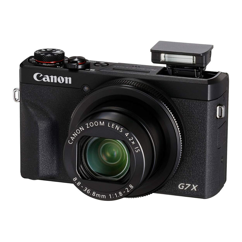 Canon PowerShot Digital Camera [G7 X Mark III] with Wi-Fi & NFC - International Version - Black