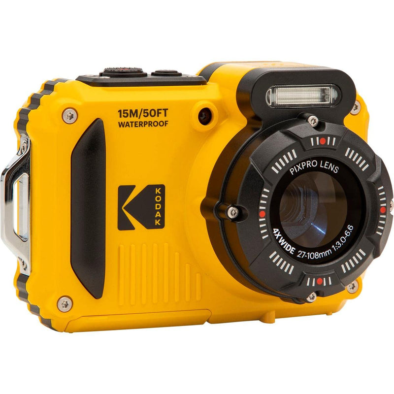 Kodak PIXPRO WPZ2 Rugged Camera 16MP 4x Zoom 2.7LCD FHD Wtprf 15m