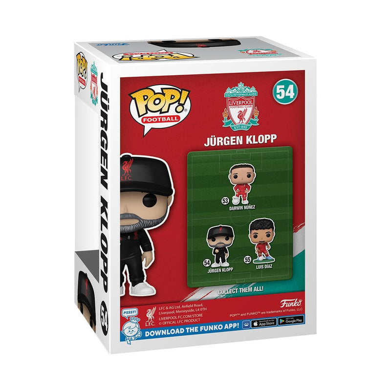 Funko POP! Soccer: Liverpool FC - Jurgen Klopp - Collectable Vinyl Figure - Gift Idea - Official Merchandise - Toys for Kids & Adults - Sports Fans - Model Figure for Collectors and Display