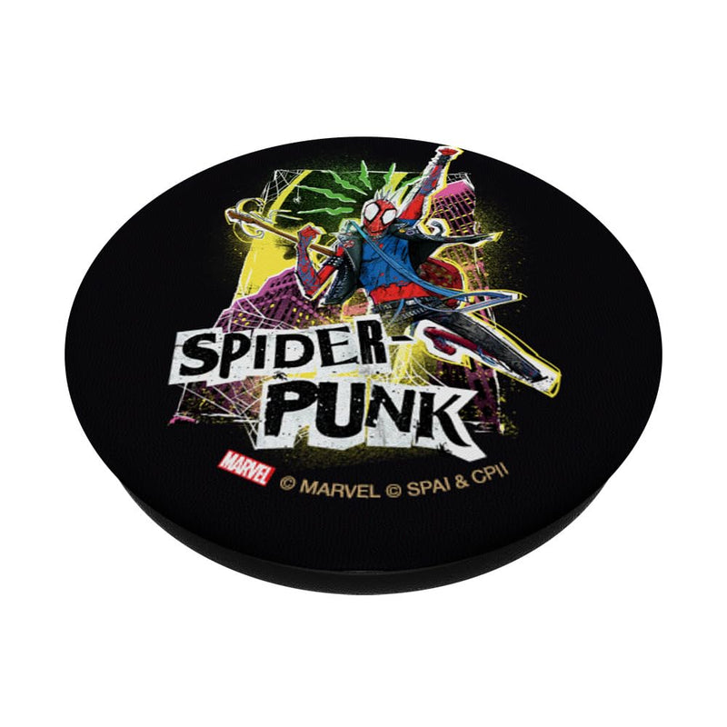 Marvel Spider-Man: Across the Spider-Verse Spider-Punk Pose PopSockets Swappable PopGrip