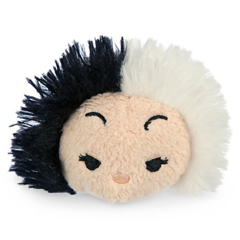 Disney Cruella De Vil ''Tsum Tsum'' Plush - 101 Dalmatians - Mini - 3 1/2''