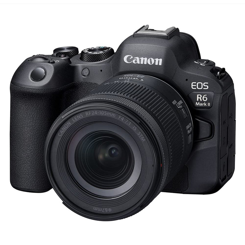 Canon EOS R6 Mark II Full Frame Mirrorless Camera & RF 24-105mm F4-7.1 IS STM | 24.2-megapixels, up to 40fps continuous shooting, 4K 60p, up to 8-stops IS and Dual Pixel CMOS Auto Focus II