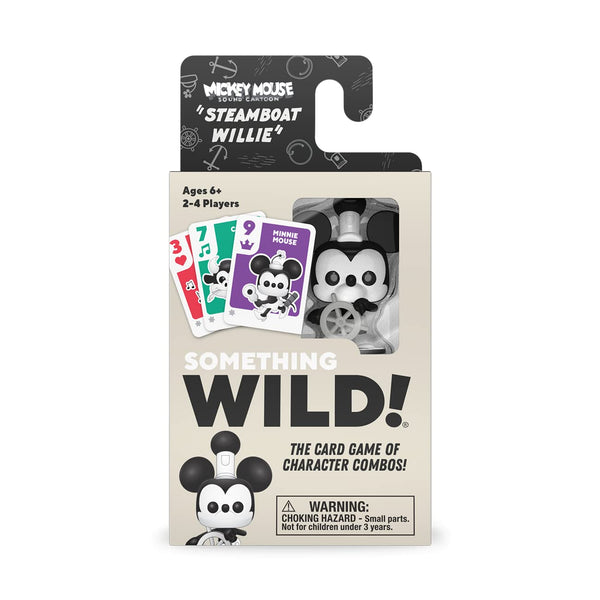 Something Wild Steamboard Willy - Includes Collectable Mini POP!) Ideal For Children Ages 6 And Up - Fun For The Whole Family Board Game