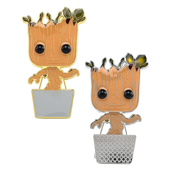 Funko Enamel Pin: Baby Groot - 1/6 Odds for Rare Chase Variant - Guardians Of the Galaxy Enamel Pins - Cute Collectable Novelty Brooch - for Backpacks & Bags - Gift Idea - Official Merchandise