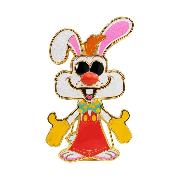 Funko Funko Pop! Enamel Pin: Roger Rabbit - Who Framed Roger Rabbit? Enamel Pins - Cute Collectable Novelty Brooch - for Backpacks & Bags - Gift Idea - Official Merchandise - Movies Fans