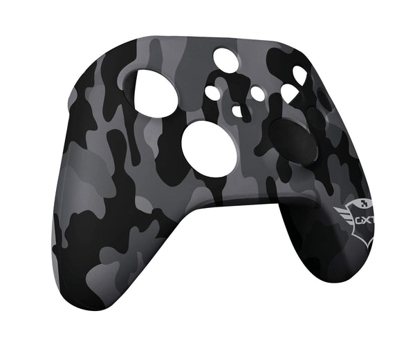 Trust Gaming GXT 749K Xbox Controller Skin, Anti-slip Silicone Cover Case for Wireless Xbox Series X/S Controller, Protective Accessories for Gamepad - Camouflage Black