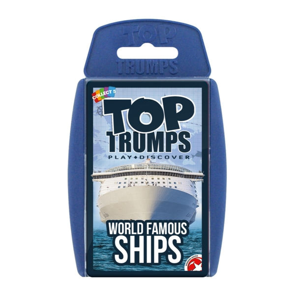 World Famous Ships Top Trumps Card Game