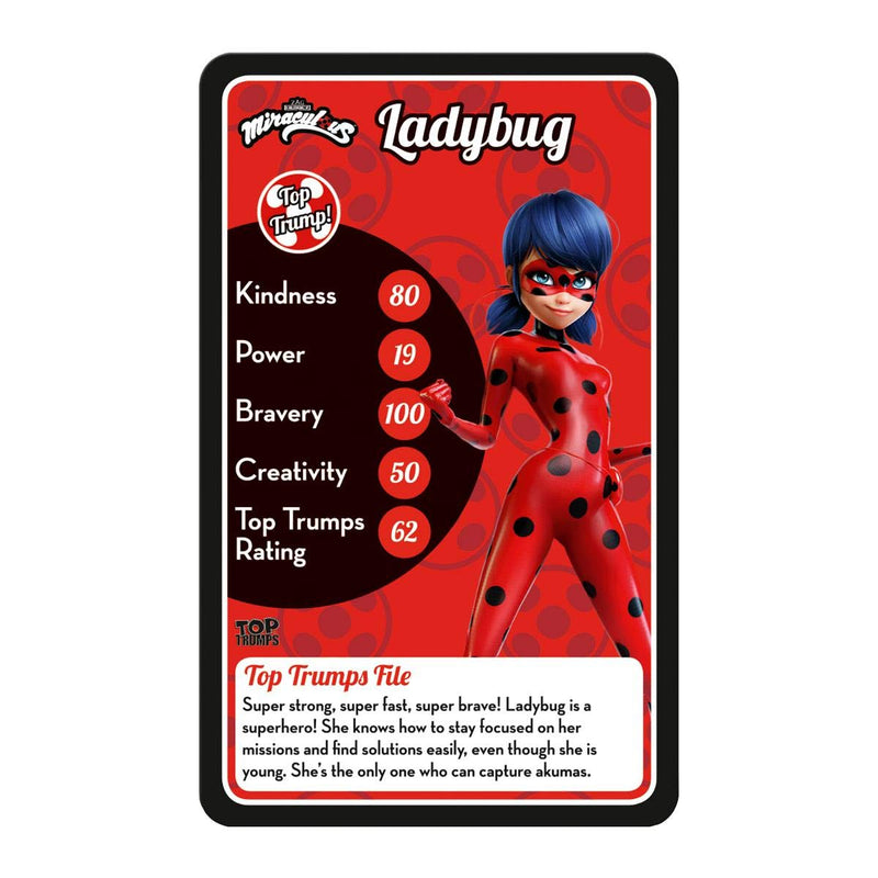 Miraculous Top Trumps Card Game