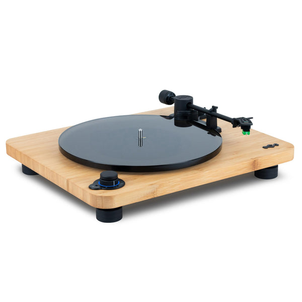 House of Marley Stir it Up Lux - Bluetooth Turntable, Sustainably Crafted Vinyl Player, Recycled Materials, 95E Elliptical Stylus, Superior Sound and Tracking Ability