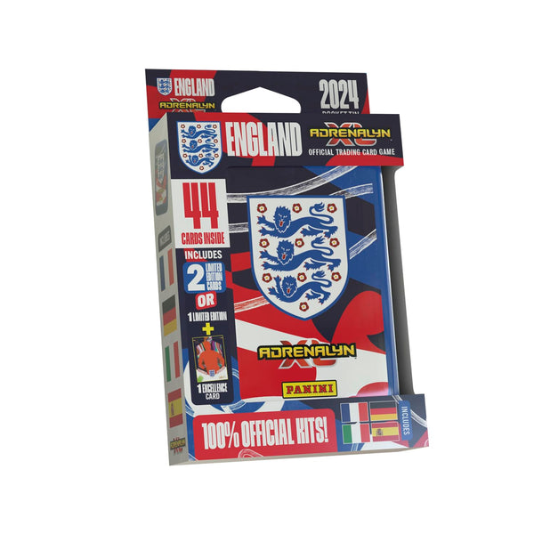 Panini England Adrenalyn XL 2024 Official Tournament Edition Trading Cards-Pocket Tin, Mixed