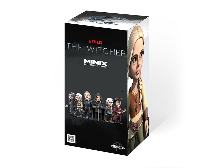 MINIX Bandai The Witcher Princess Ciri Model | Collectable Ciri Of Cintra The Witcher Figure | Bandai The Witcher Toys Range | Collect Your Favourite Witcher Figures | The Witcher Merchandise