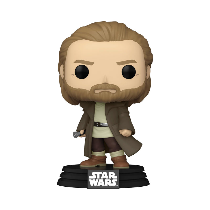 Funko POP! Vinyl: Star Wars Obi-Wan Kenobi - Collectable Vinyl Figure - Gift Idea - Official Merchandise - Toys for Kids & Adults - TV Fans - Model Figure for Collectors and Display